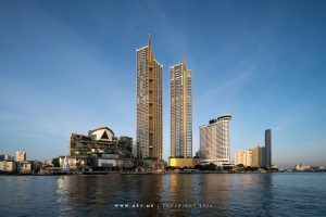 ICONSIAM and the Cityscape of Bangkok